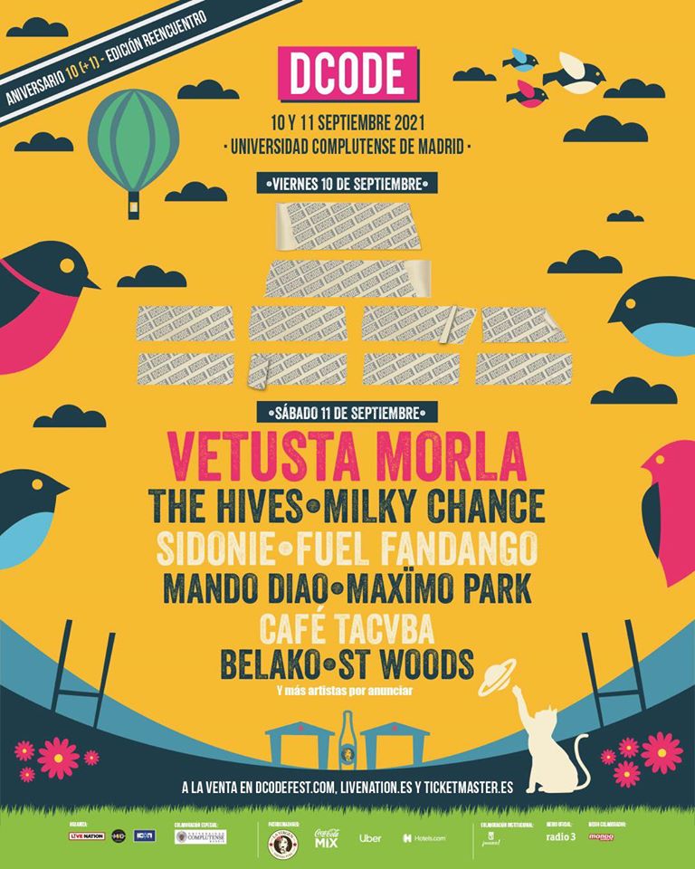 Entradas para el festival DCODE 2019